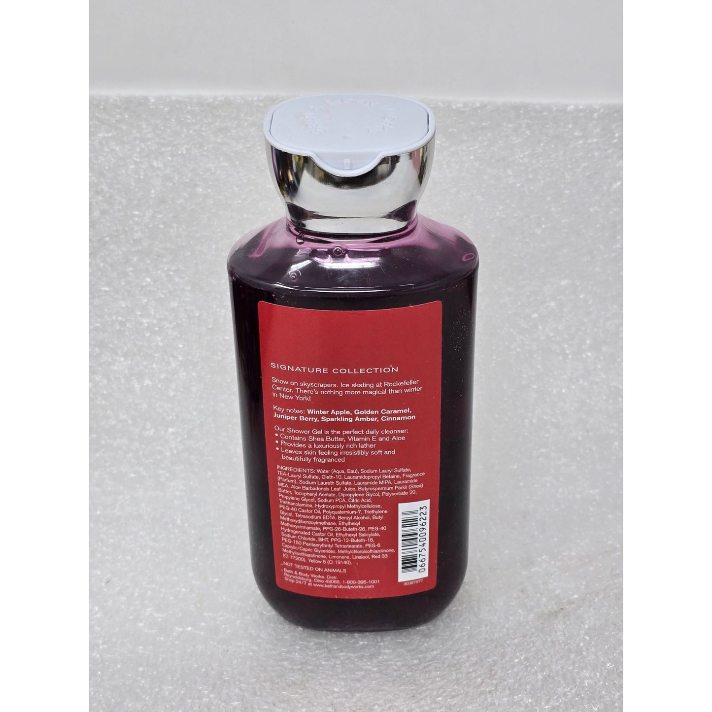 Bath & Body Works New York Big Apple & Caramel Shea & Vitamin E Shower Gel 10 Oz