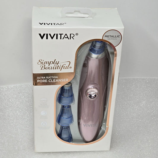 Vivitar Ultra Suction Pore Cleanser Metallic Series Microdermabrasion Exfoliator
