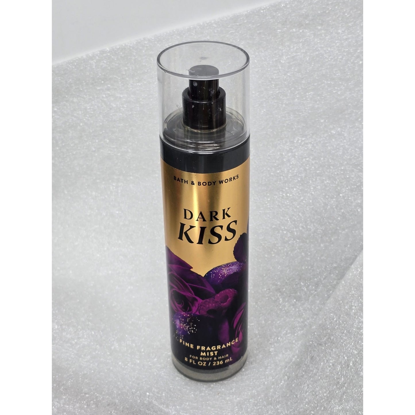 Bath & Body Works Dark Kiss Fine Fragrance Mist For Body & Hair 8 Fl Oz / 236 mL
