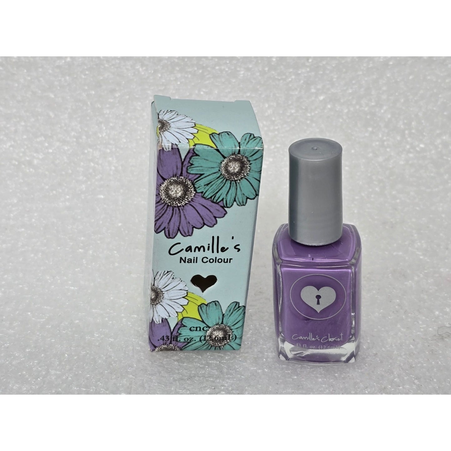 Camille's Nail Colour Pastel Chic Lavender Nail Polish 0.43 Fl Oz