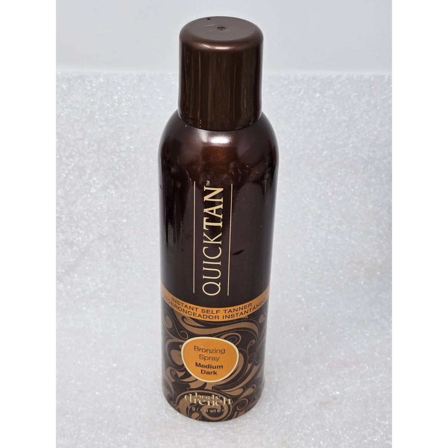 Quick Tan Instant Self Tanner Bronzing Spray Medium Dark 6 Oz By Body Drench