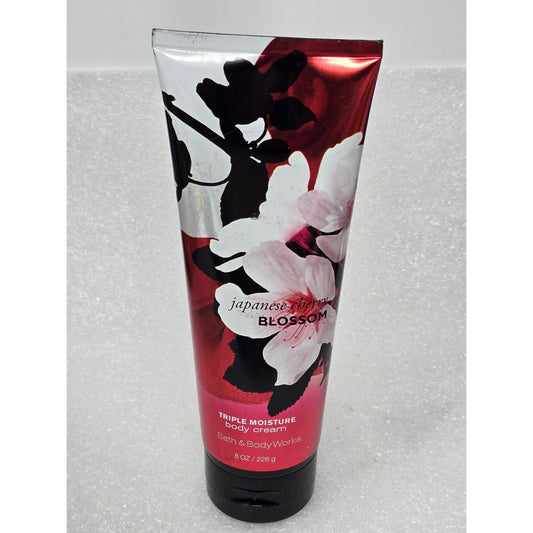 Bath & Body Works Japanese Cherry Blossom Triple Moisture Body Cream 8 Oz