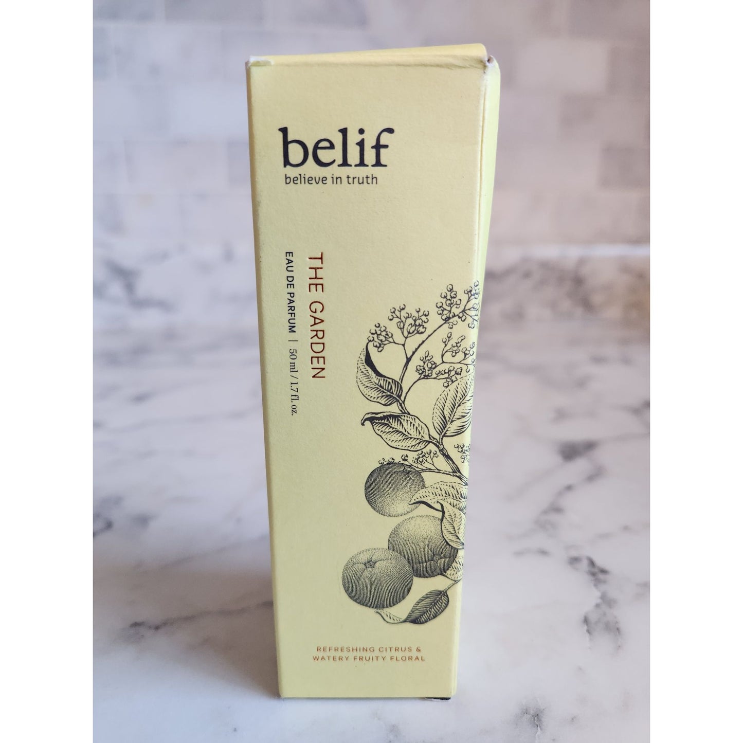 Belif The Garden Eau De Parfum 50ml Refreshing Citrus & Watery Fruity Floral
