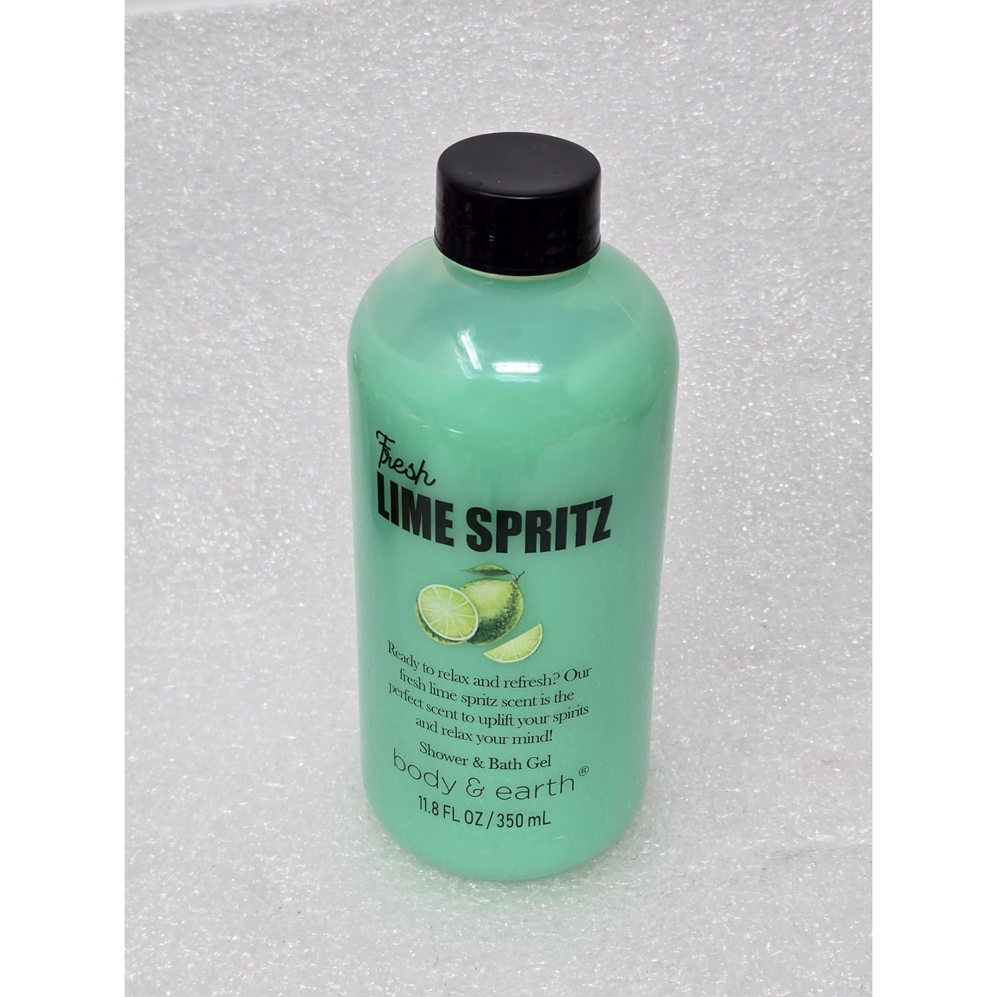Fresh Lime Spritz Shower & Bath Gel By Body & Earth 350 ml 11.8 oz