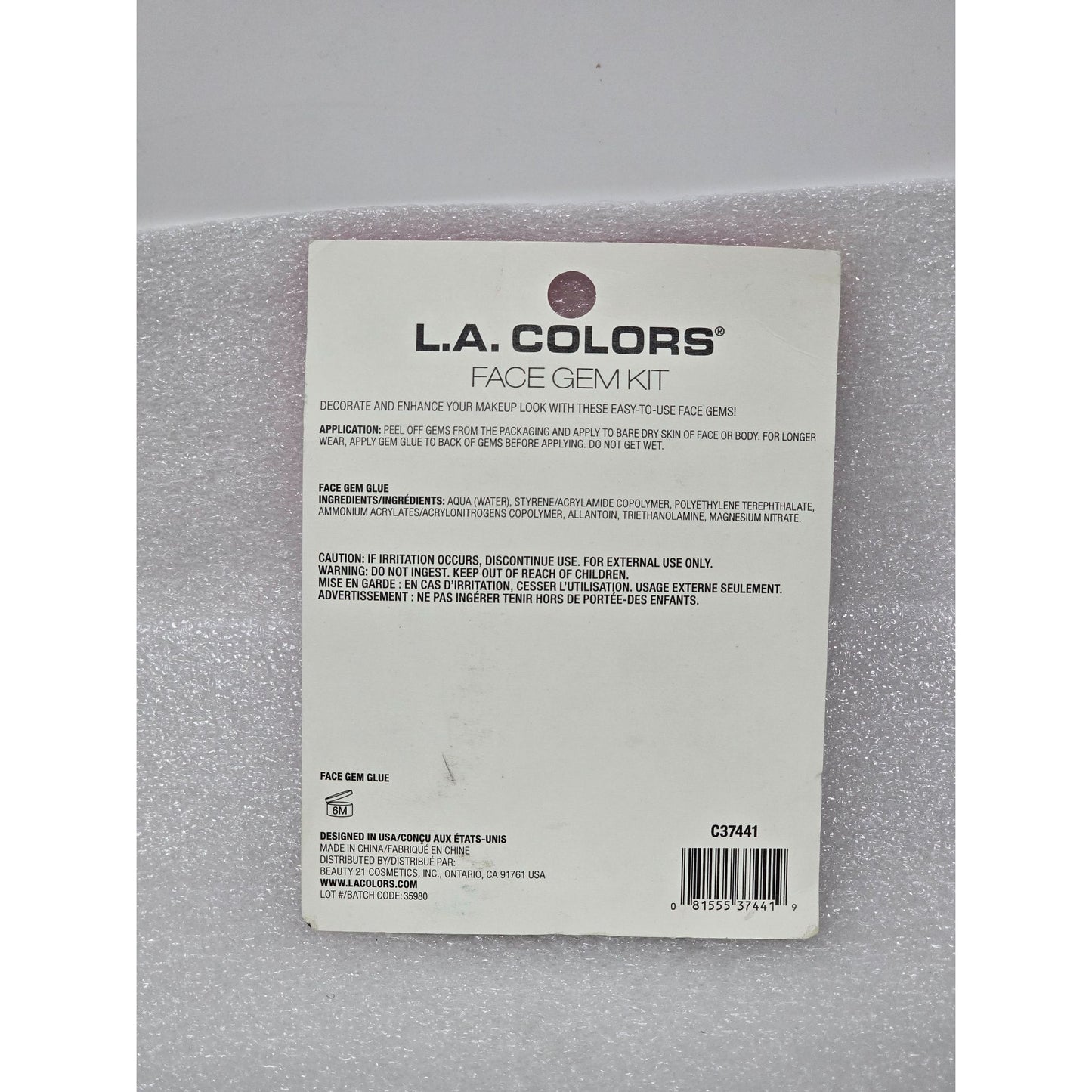 L.A. Colors Wickedly Glam Face Gem Kit