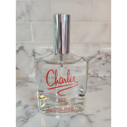 Revlon Charlie Red Eau De Toilette Perfume Spray 3.3 oz Classic Feminine Scent