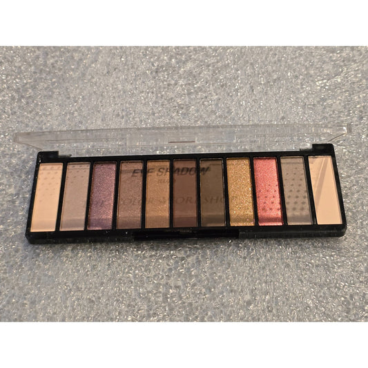 The Color Workshop 11 Shade Eyeshadow Palette With Shimmer & Matte Finishes