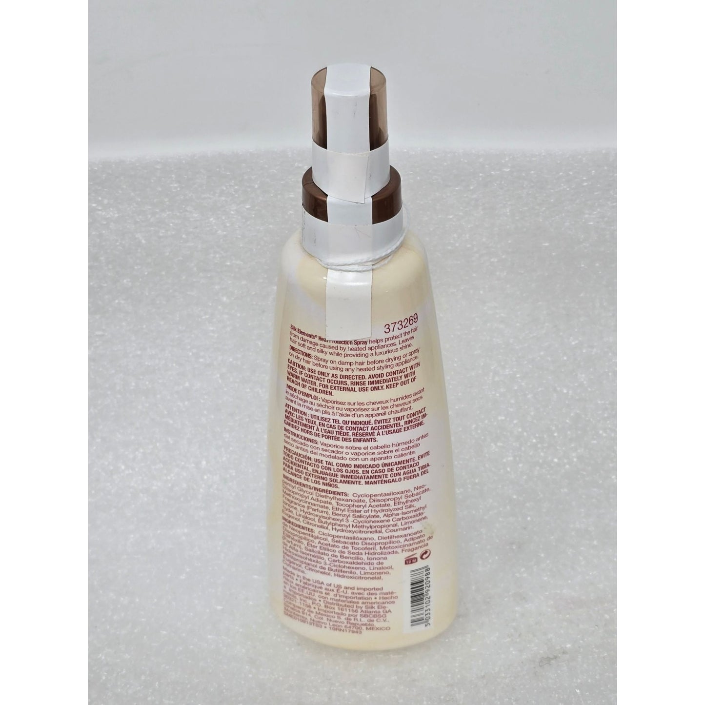 Silk Elements MegaSilk Heat Protection Spray For Hair As Soft & Smooth As Silk