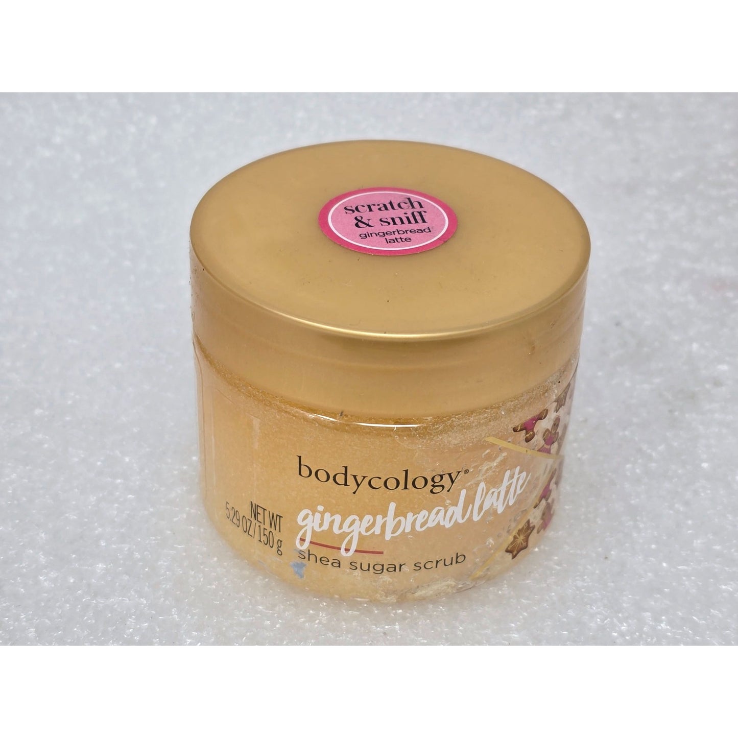 Bodycology Gingerbread Latte Shea Sugar Scrub 5.29 Oz