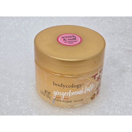 Bodycology Gingerbread Latte Shea Sugar Scrub 5.29 Oz