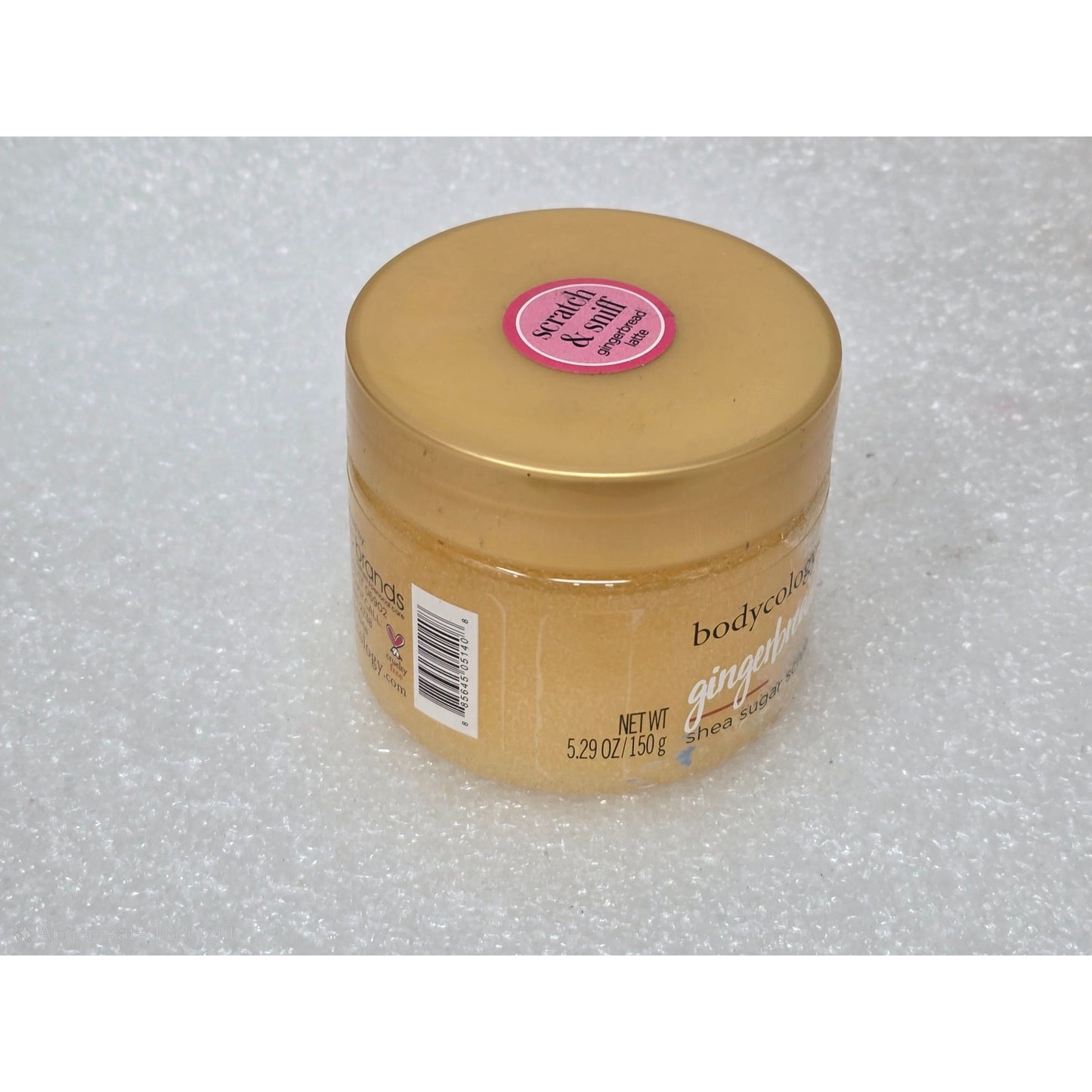 Bodycology Gingerbread Latte Shea Sugar Scrub 5.29 Oz