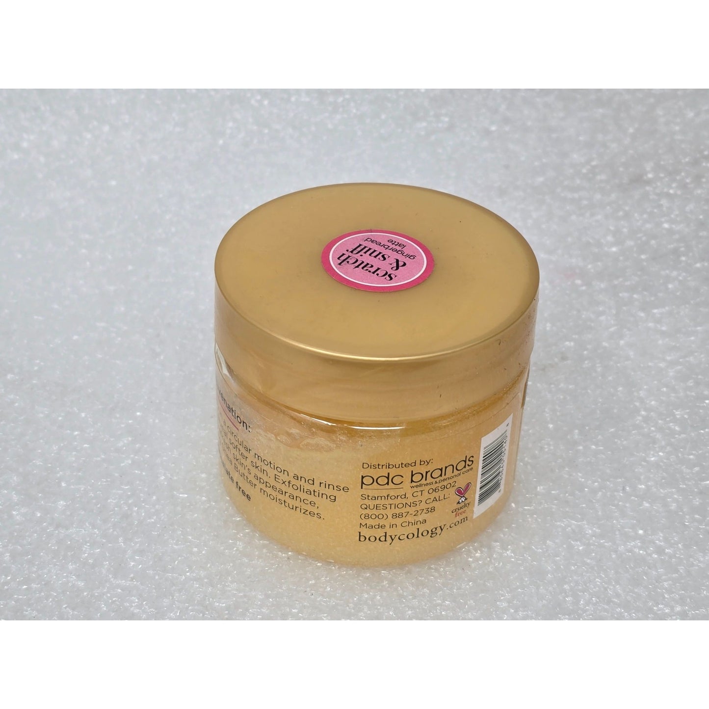 Bodycology Gingerbread Latte Shea Sugar Scrub 5.29 Oz