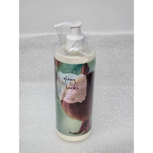 Glossy Locks Glossing Conditioner 13.5 Oz Vegan & Natural Formula Gluten-Free