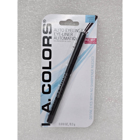L.A. Colors Auto Eyeliner BAE441 Black Brown New