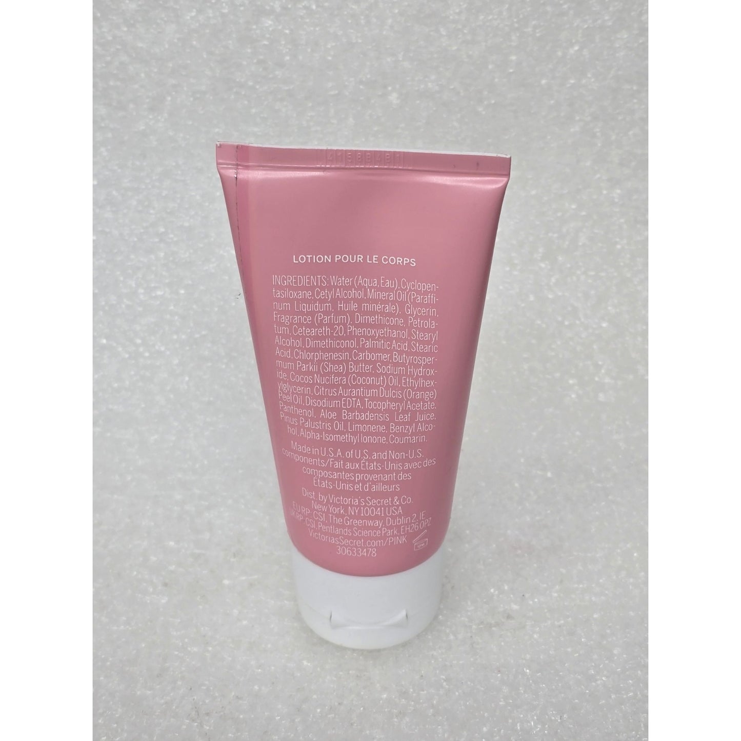 Victoria's Secret Pink Warm & Cozy Body Lotion Soft Vanilla Coconut 2.5 Oz