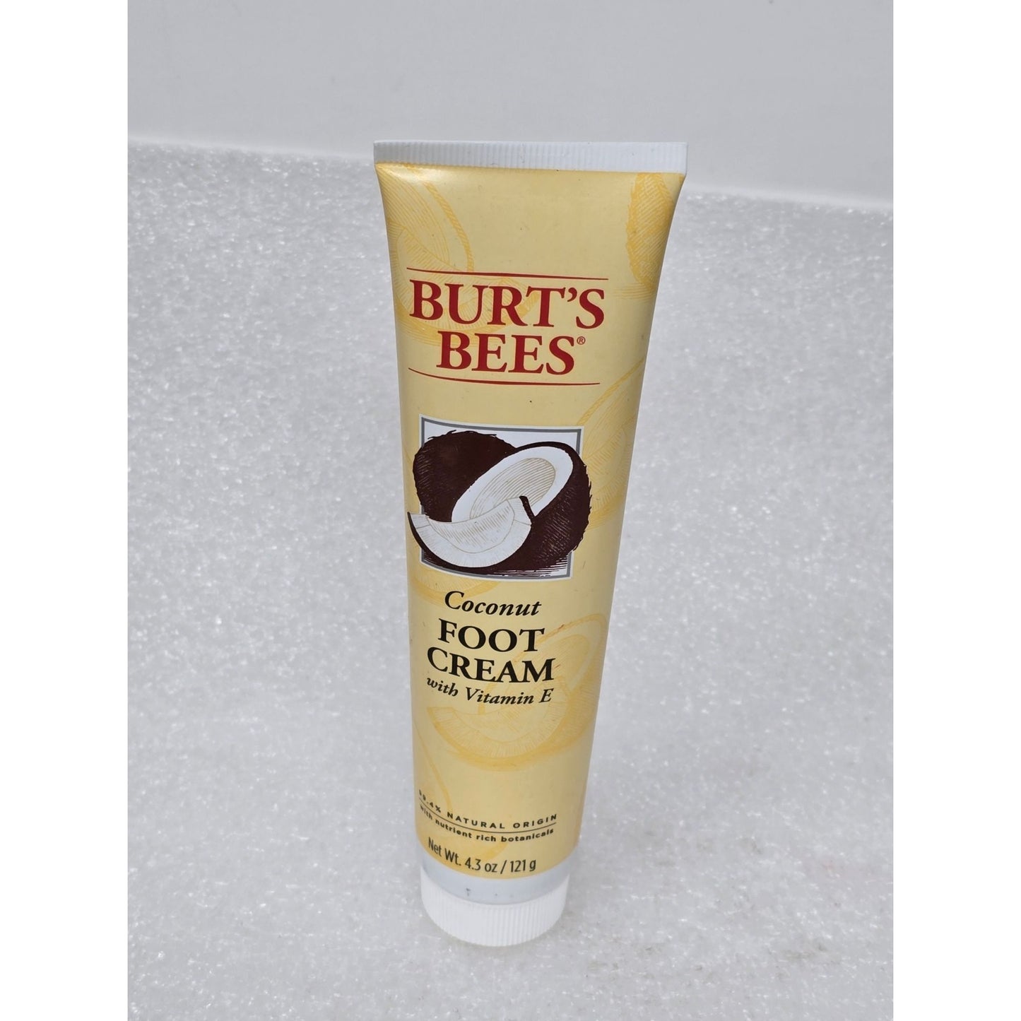 Burt's Bees Coconut Foot Cream With Vitamin E 4.3 Oz Natural Origin