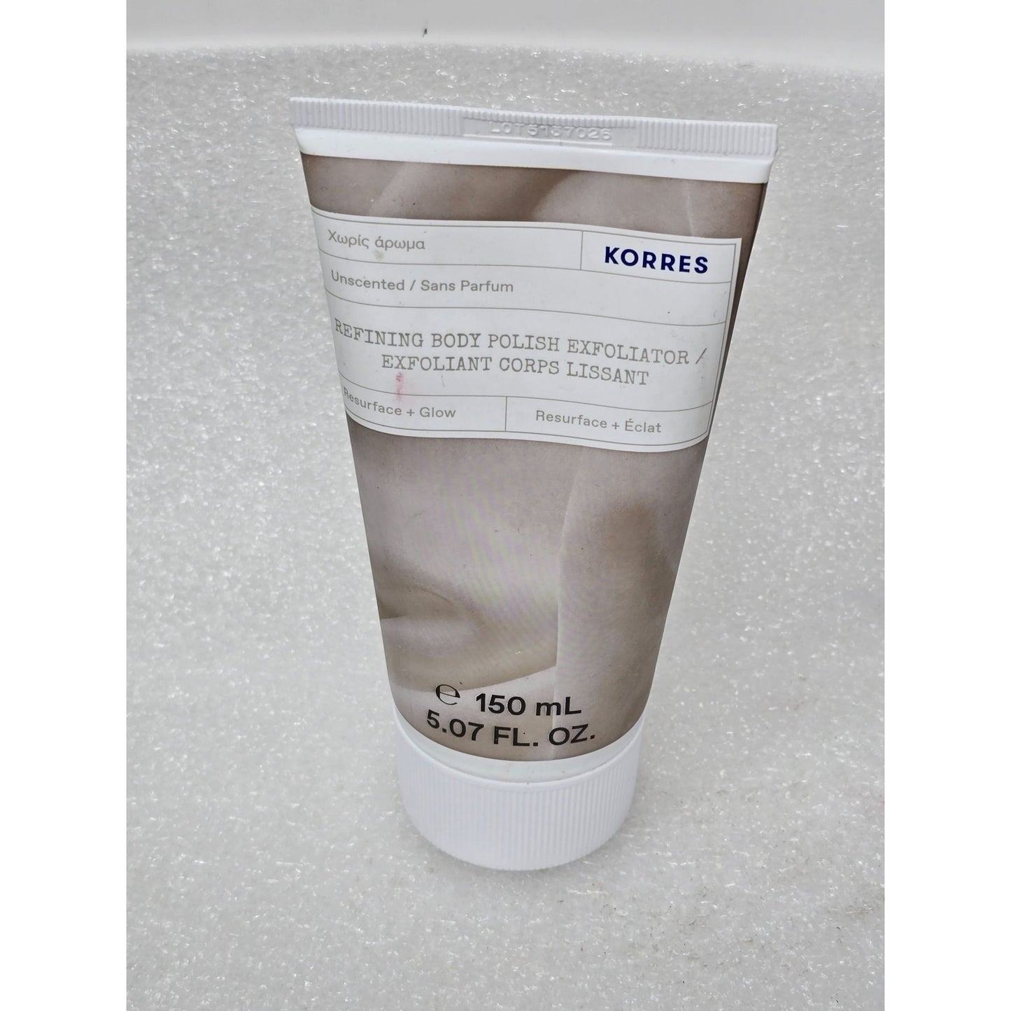 Korres Unscented Refining Body Polish Exfoliator 5.07 Fl. Oz