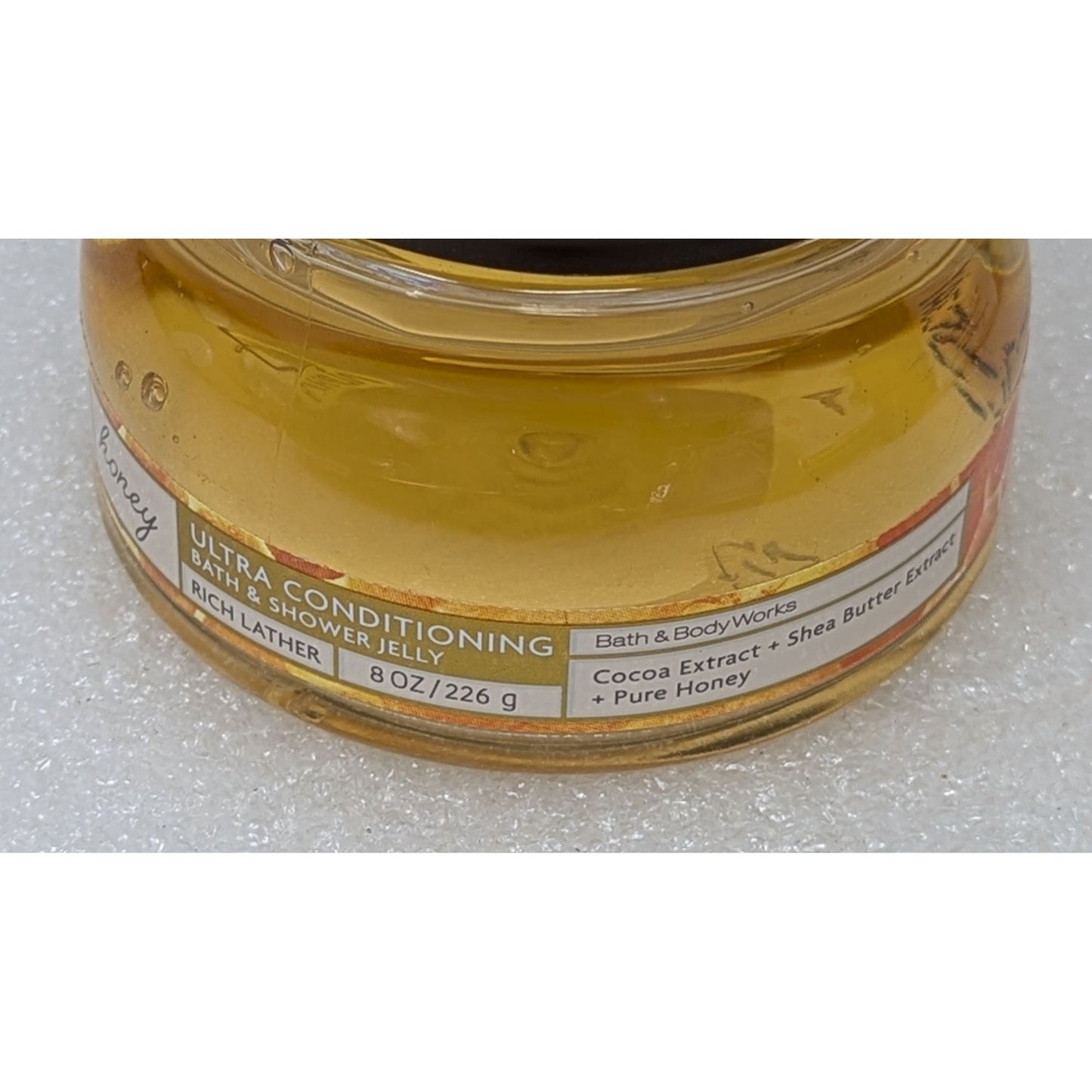 Bath & Body Works Coco Shea Honey Ultra Conditioning Bath & Shower Jelly 8 oz Jar