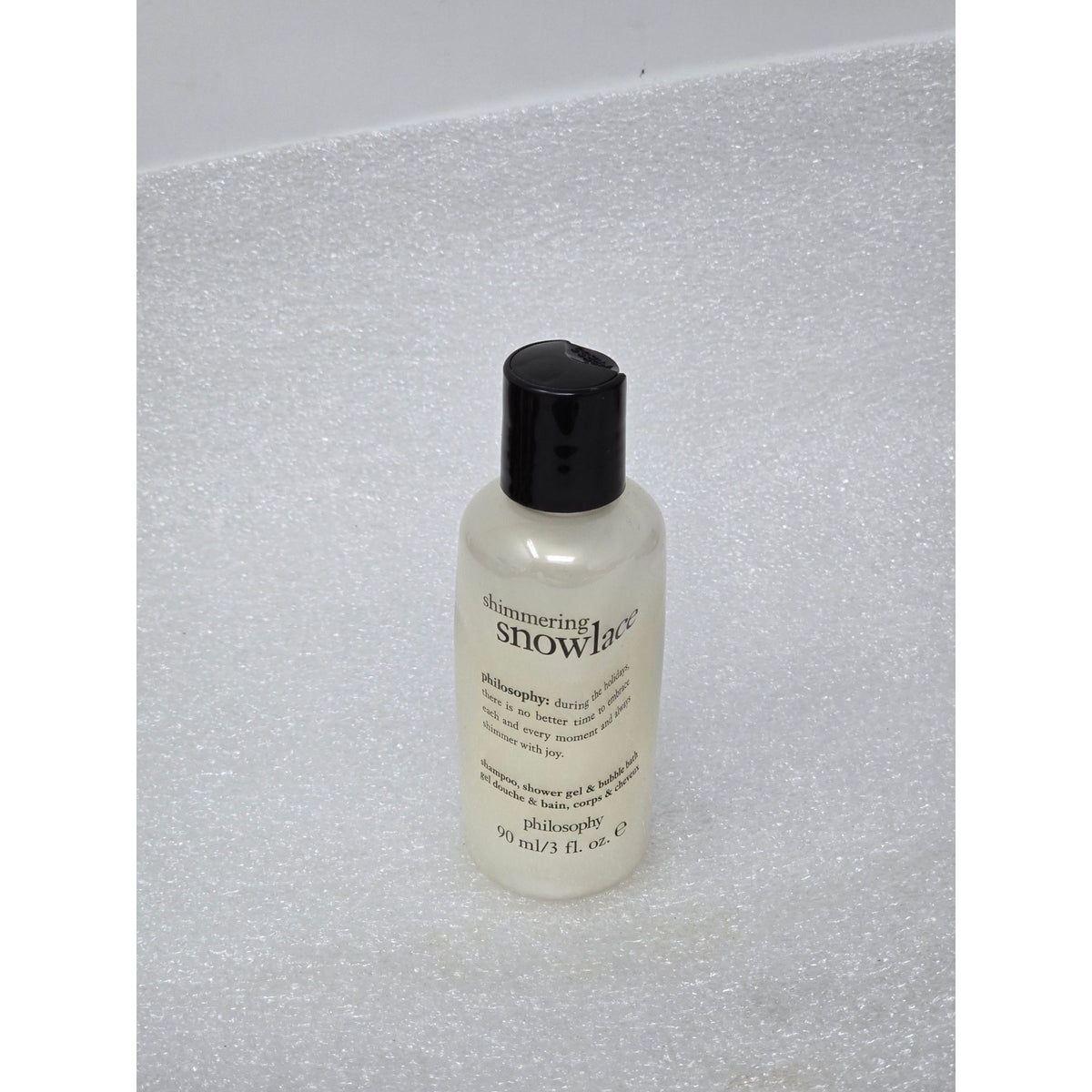 Philosophy Shimmering Snowlace 3-In-1 Shampoo Shower Gel & Bubble Bath 3 Fl Oz