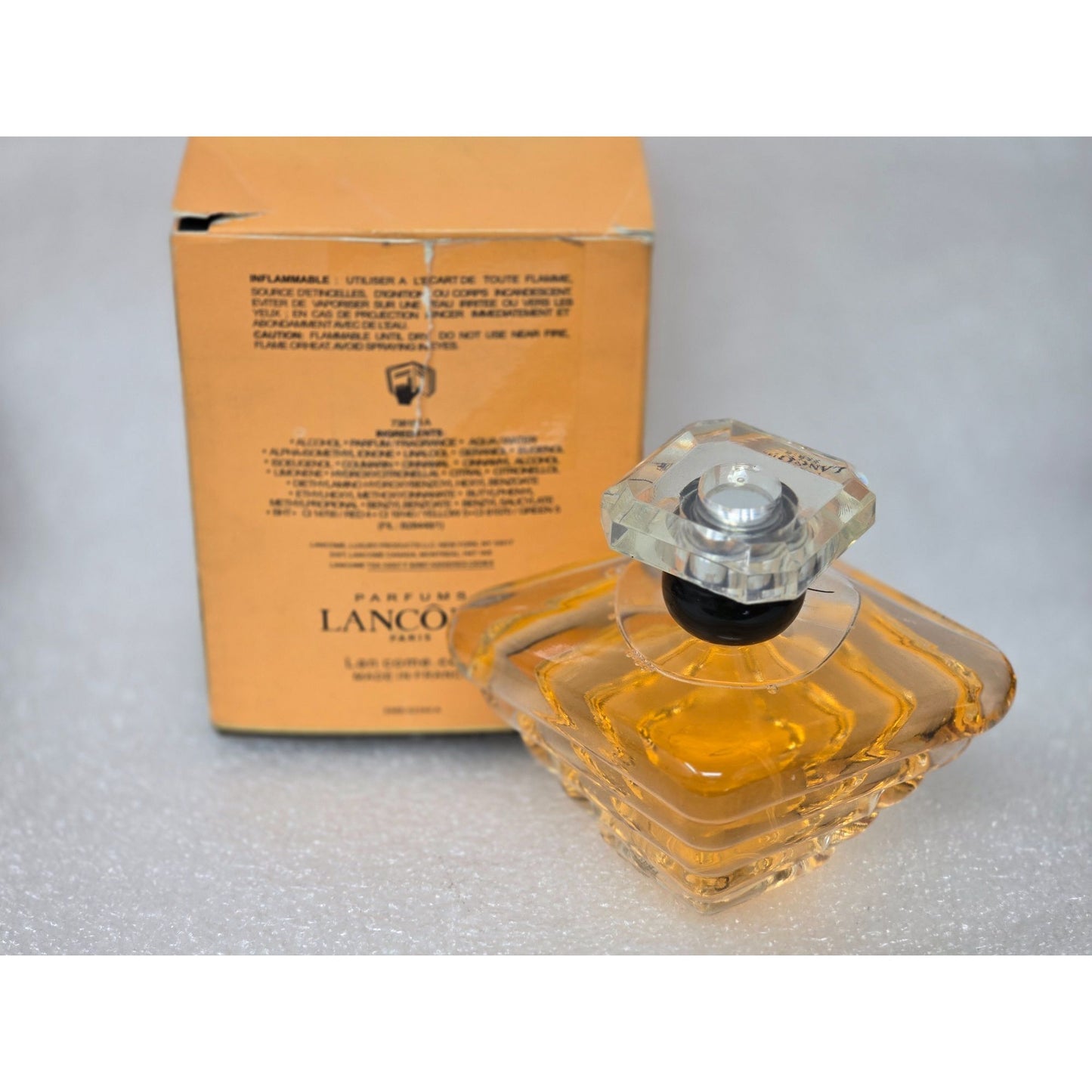 Vintage Lancome Tresor Eau De Parfum Perfume 3.4 Fl Oz 100ml With Box