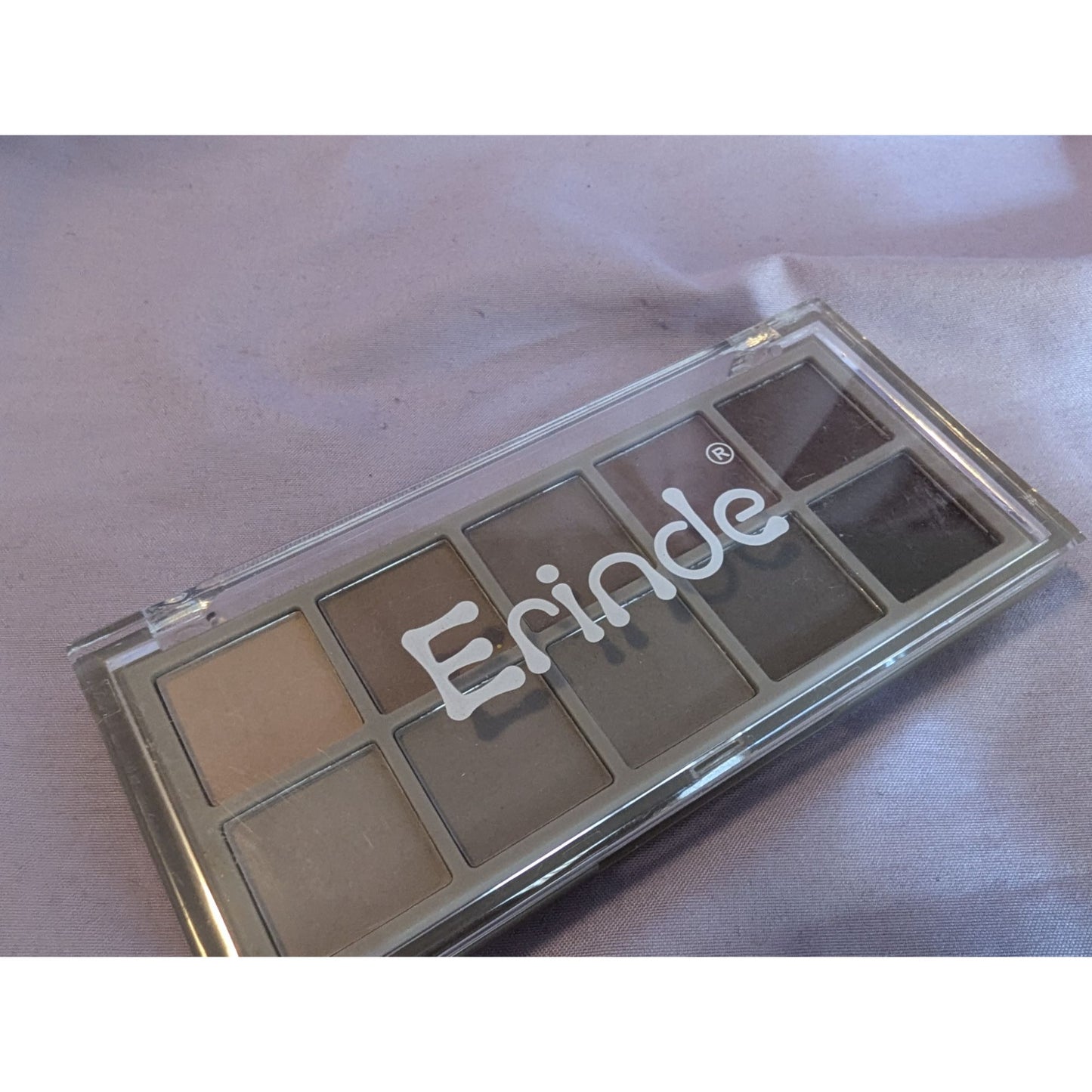 Erinde 10 Colors Eyeshadow Palette With Neutral Tones Cement 04