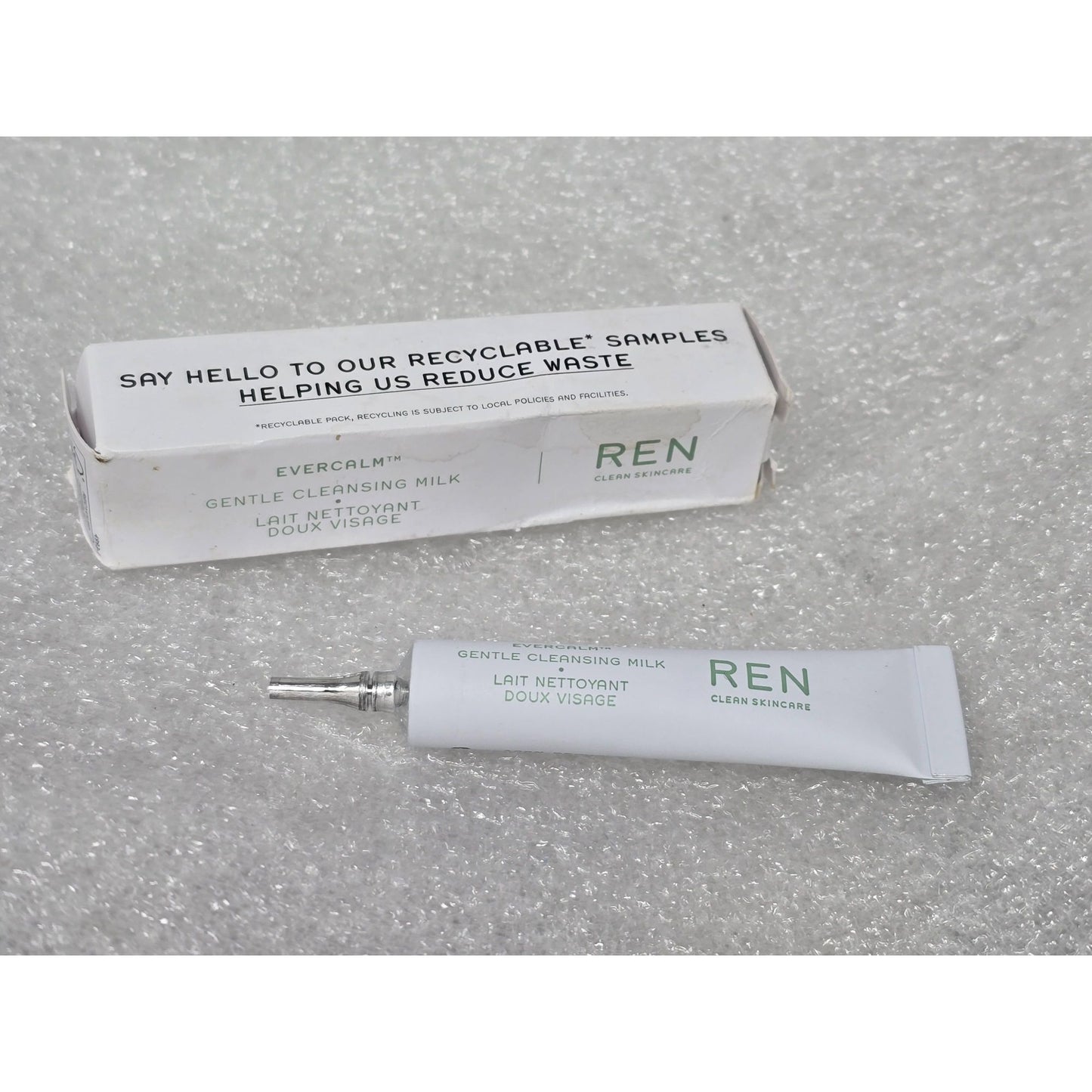 REN Evercalm Gentle Cleansing Milk Vegan Travel Size .16 oz
