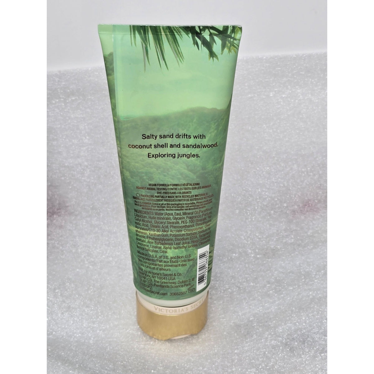 Victoria's Secret Vibrant Breeze Fragrance Lotion Coconut & Sandalwood 8 oz