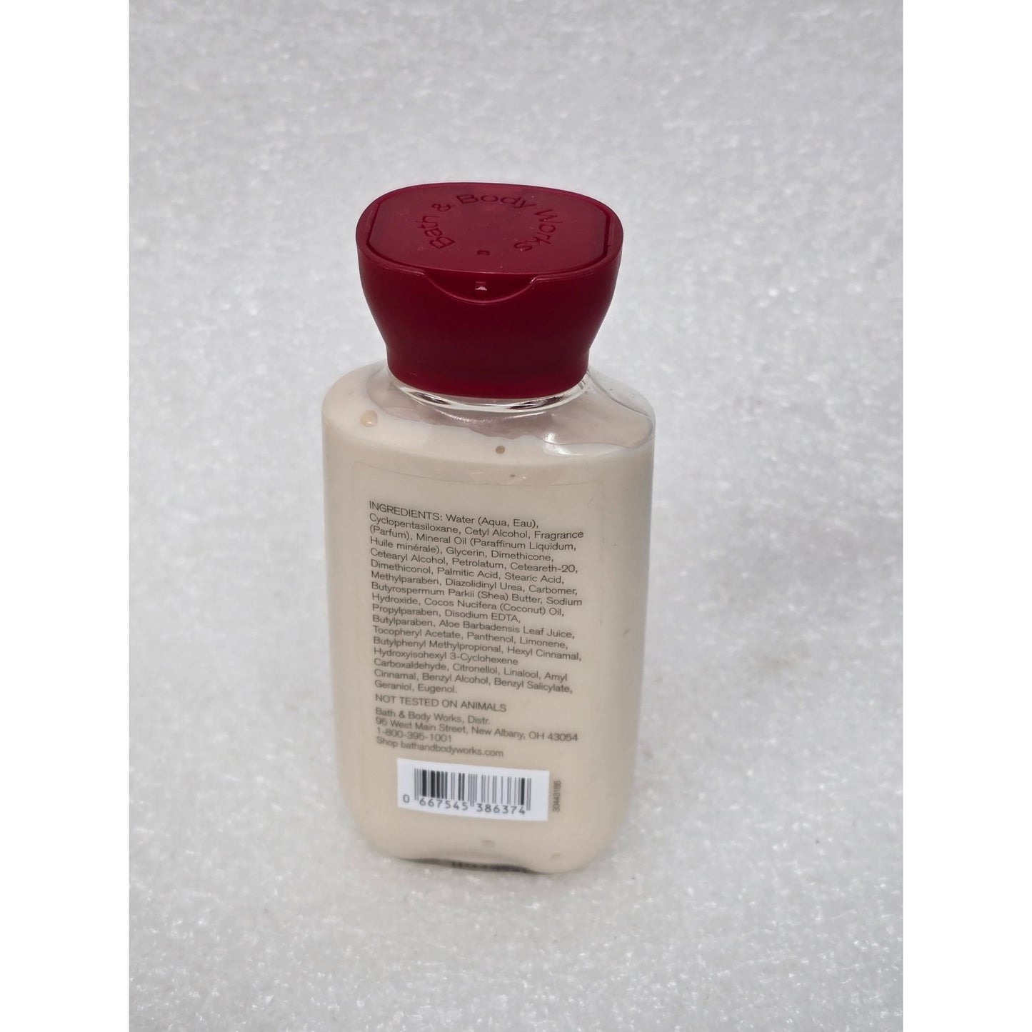 Bath & Body Works Winter Candy Apple Body Lotion Shea Butter 3 Oz Travel Size