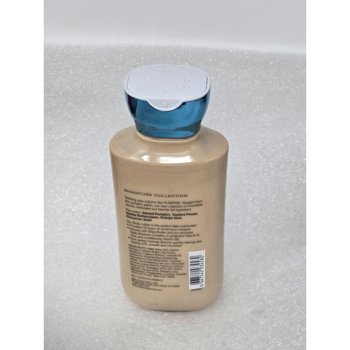 Pumpkin Cupcake Shea & Vitamin E Body Lotion Signature Bath & Body Works 8 oz