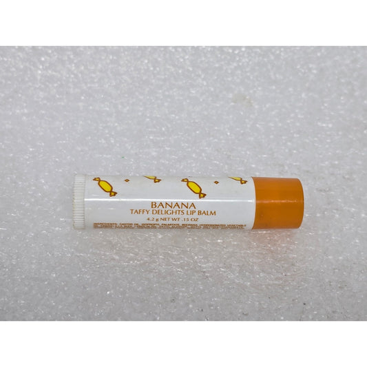 Vintage Avon Banana Taffy Delights Lip Balm 4.2G Moisturizing Stick
