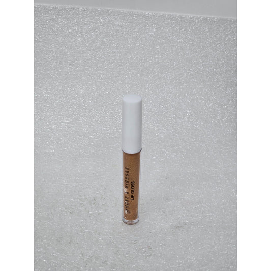 Smoke & Mirrors Gold Shimmer Lip Gloss