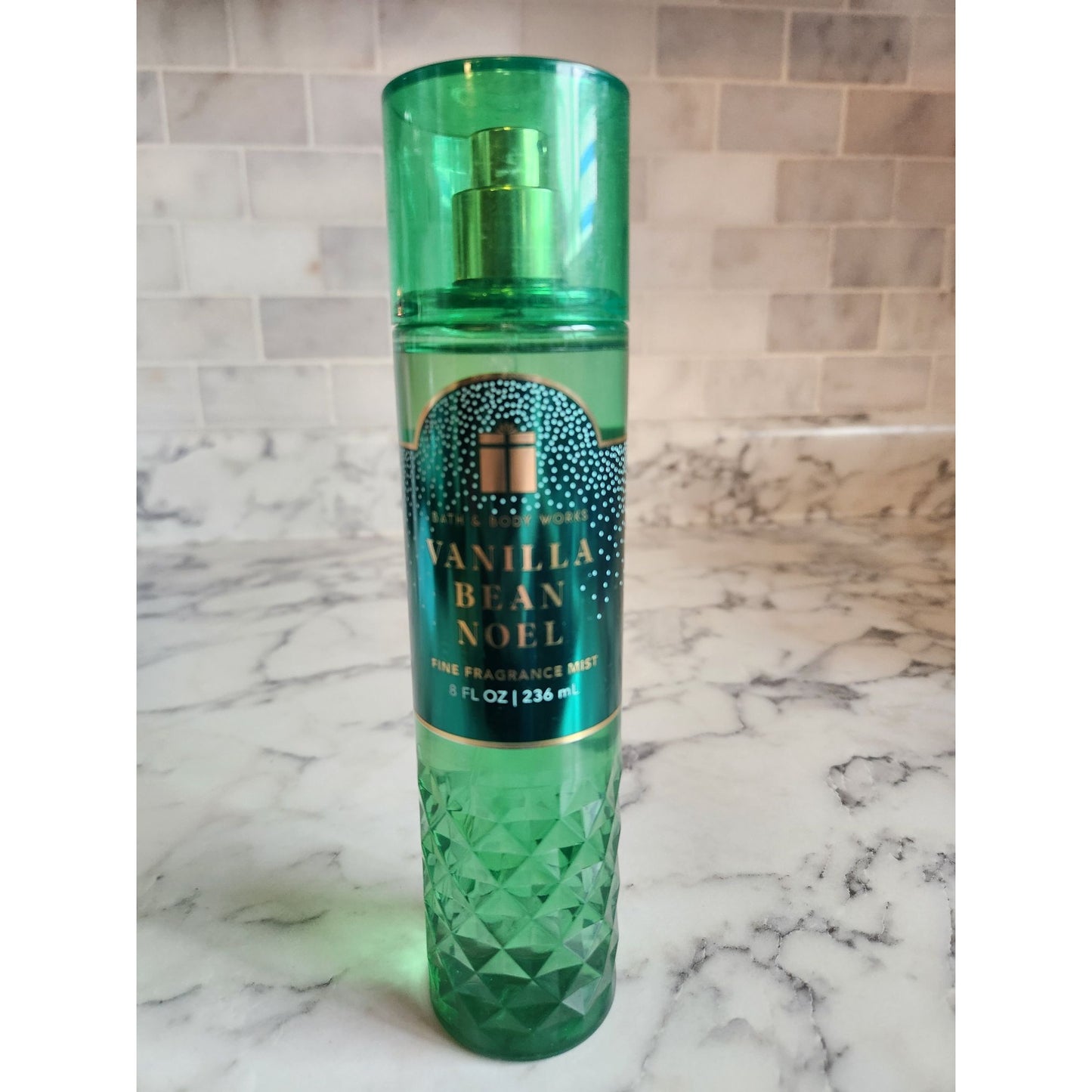Bath & Body Works Vanilla Bean Noel Fine Fragrance Mist 8 Fl Oz 236mL