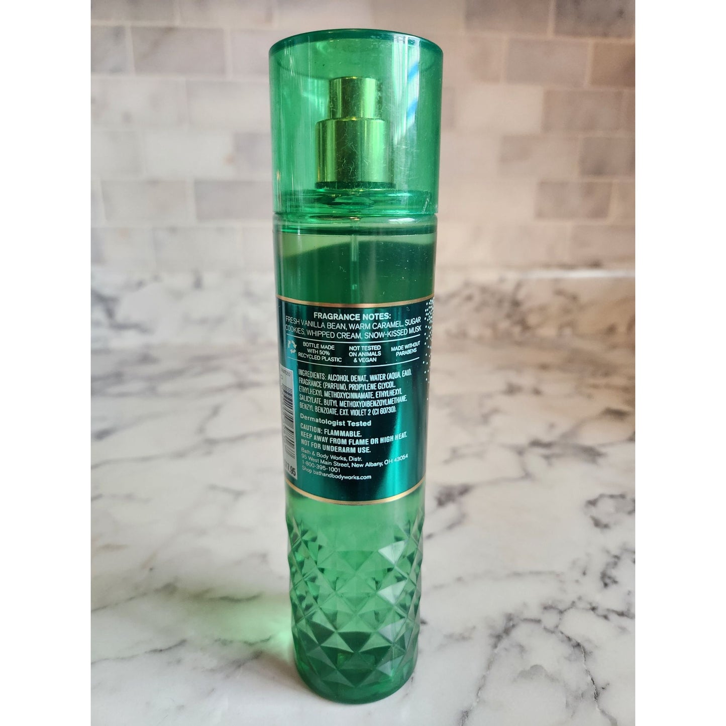 Bath & Body Works Vanilla Bean Noel Fine Fragrance Mist 8 Fl Oz 236mL