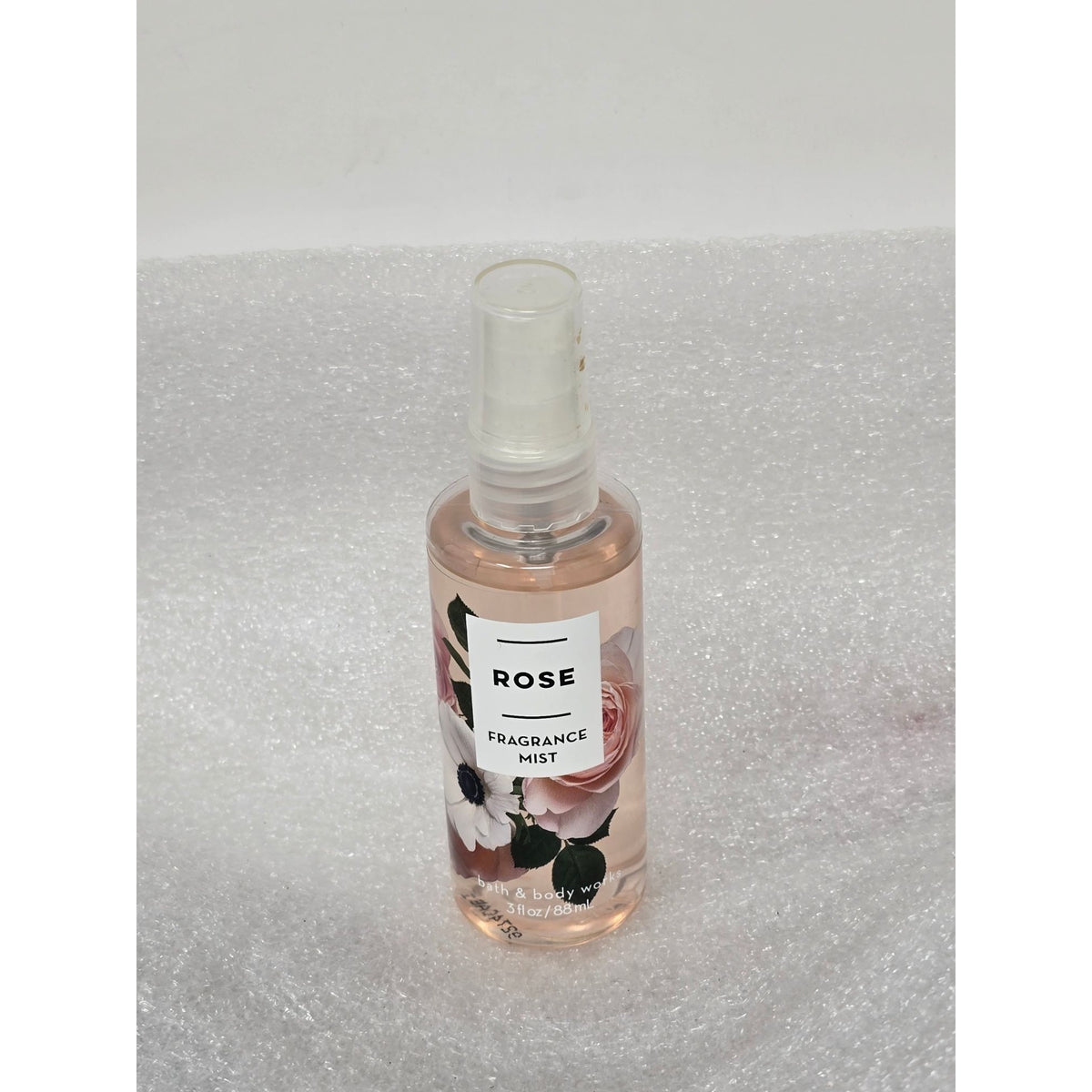 Bath & Body Works Rose Fragrance Mist 3 Oz Travel Size