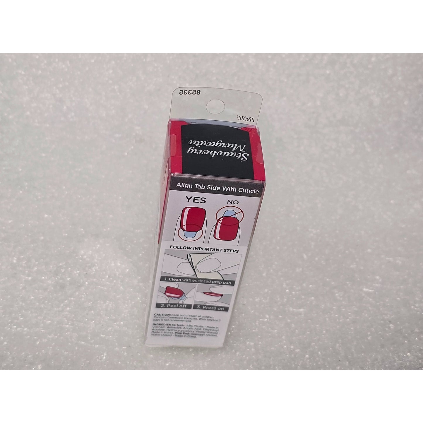O.P.I. X imPRESS Color Strawberry Margarita Press-On Manicure 30 Color Nails