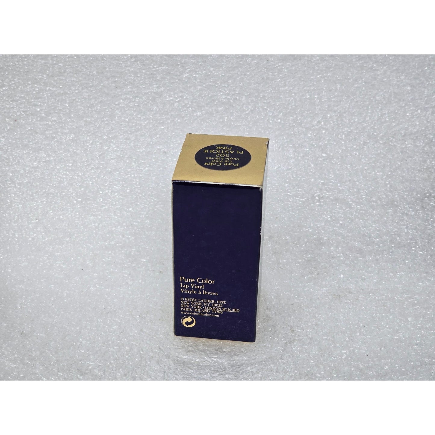 Estée Lauder Pure Color Lip Vinyl Gloss 502 Plastique Pink 0.1 Oz New In Box