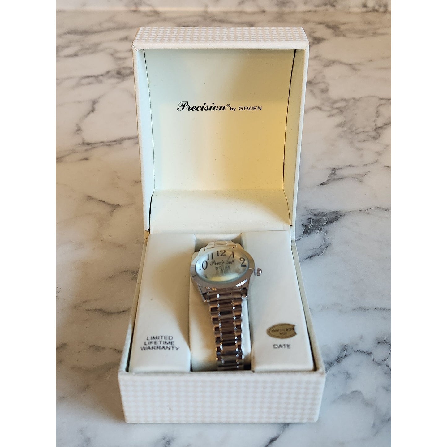 Gruen Precision Silver Tone Women's Quartz Watch GP421L