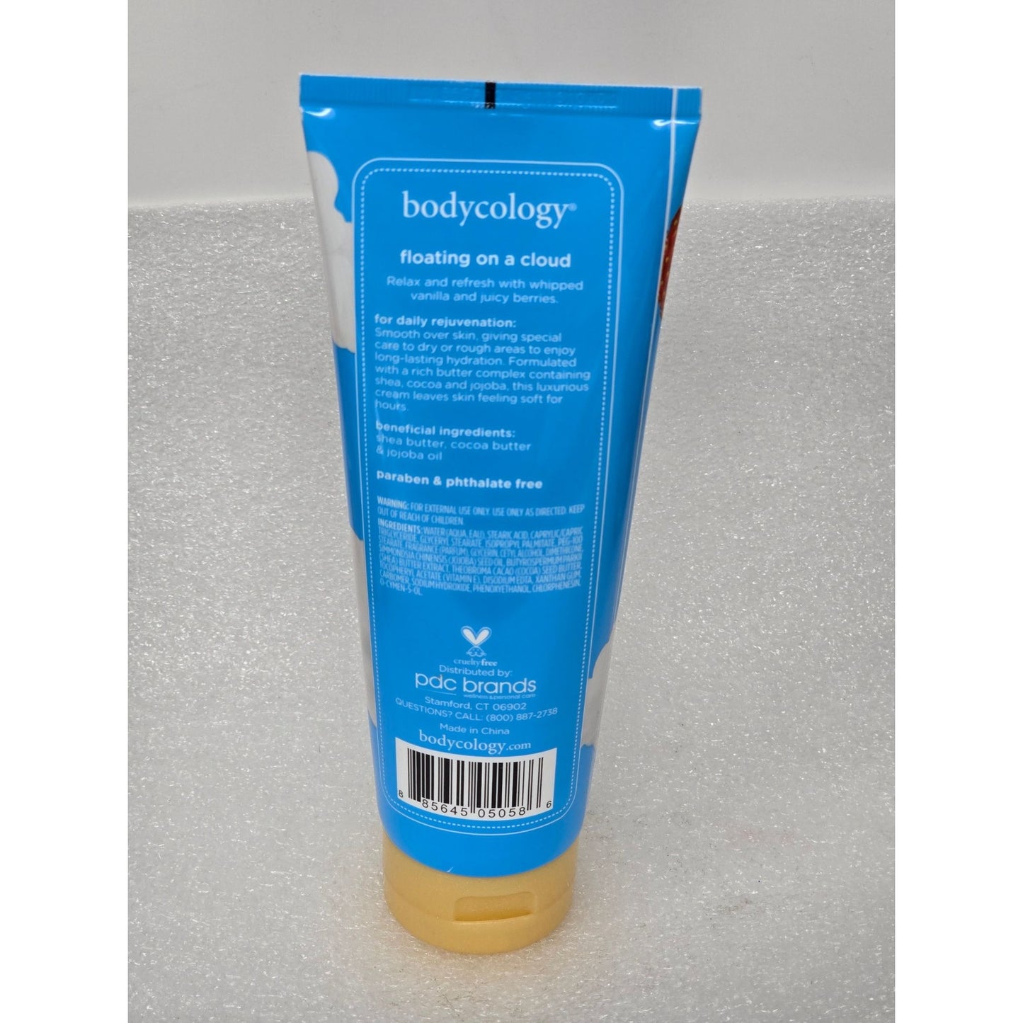 Bodycology Floating On A Cloud Body Cream Moisturizing Rich Butter Complex 8 oz
