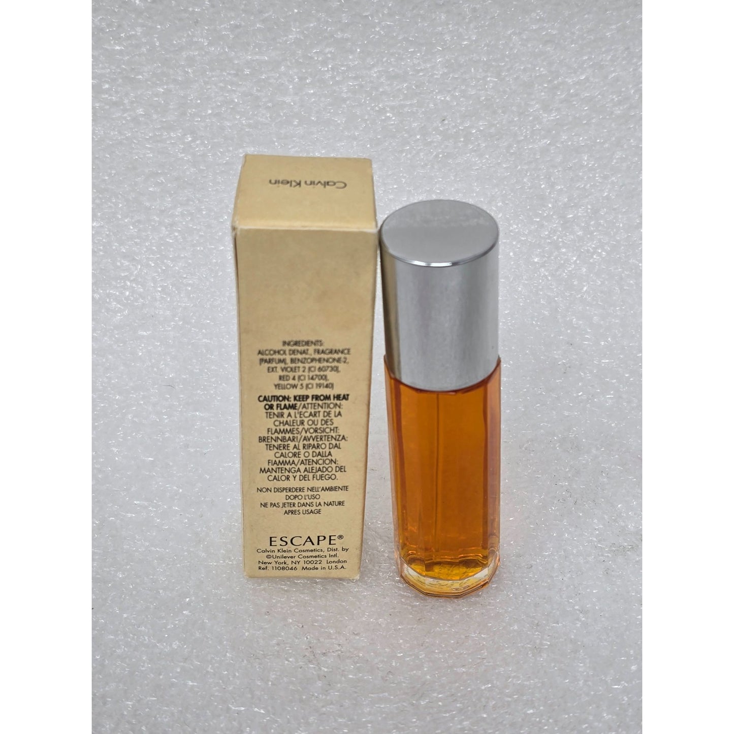 Vintage Calvin Klein Escape Eau de Parfum Spray .5 oz  Perfume