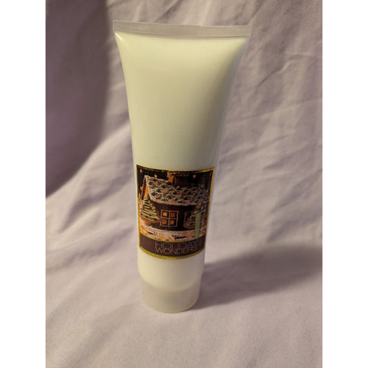 Holiday Wonders Hand Lotion 8 Oz Tube Moisturizing Cream For Dry Skin