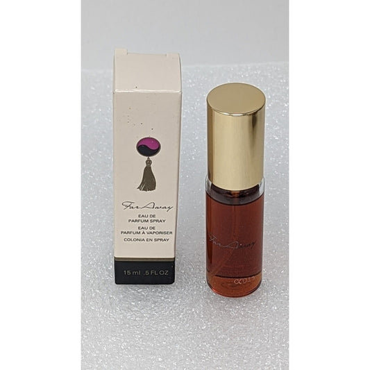 Vintage Avon Far Away Perfume Eau De Parfum Spray .5 oz 15