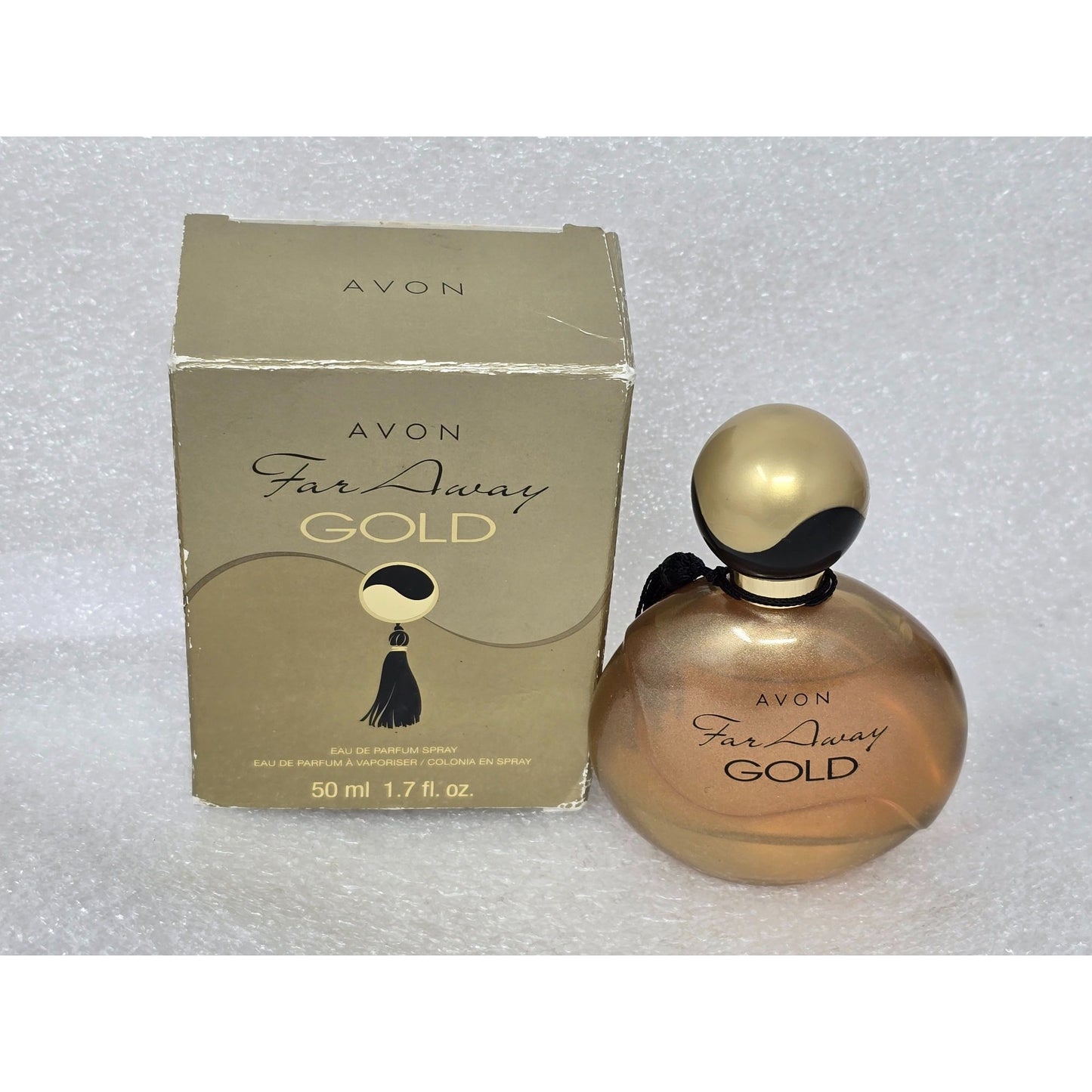 Avon Far Away Gold Eau De Parfum Spray 50ml / 1.7 Fl Oz New In Box