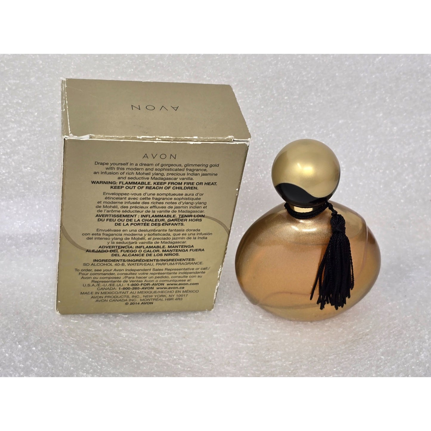 Avon Far Away Gold Eau De Parfum Spray 50ml / 1.7 Fl Oz New In Box