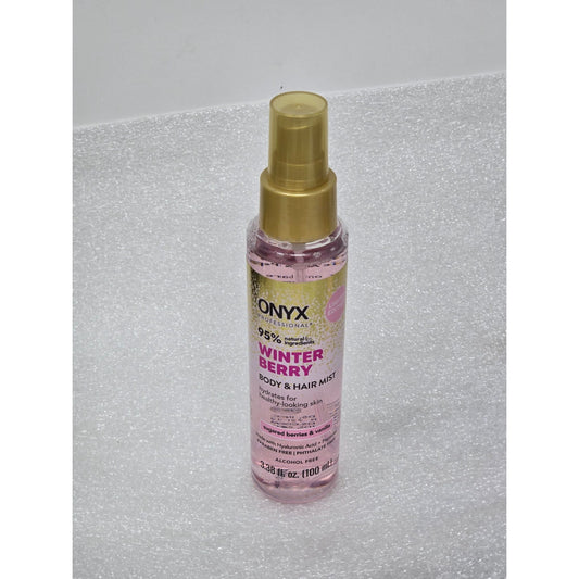 Onyx Professional Winter Berry Body & Hair Mist 3.38Oz Hydrating Limited Edition