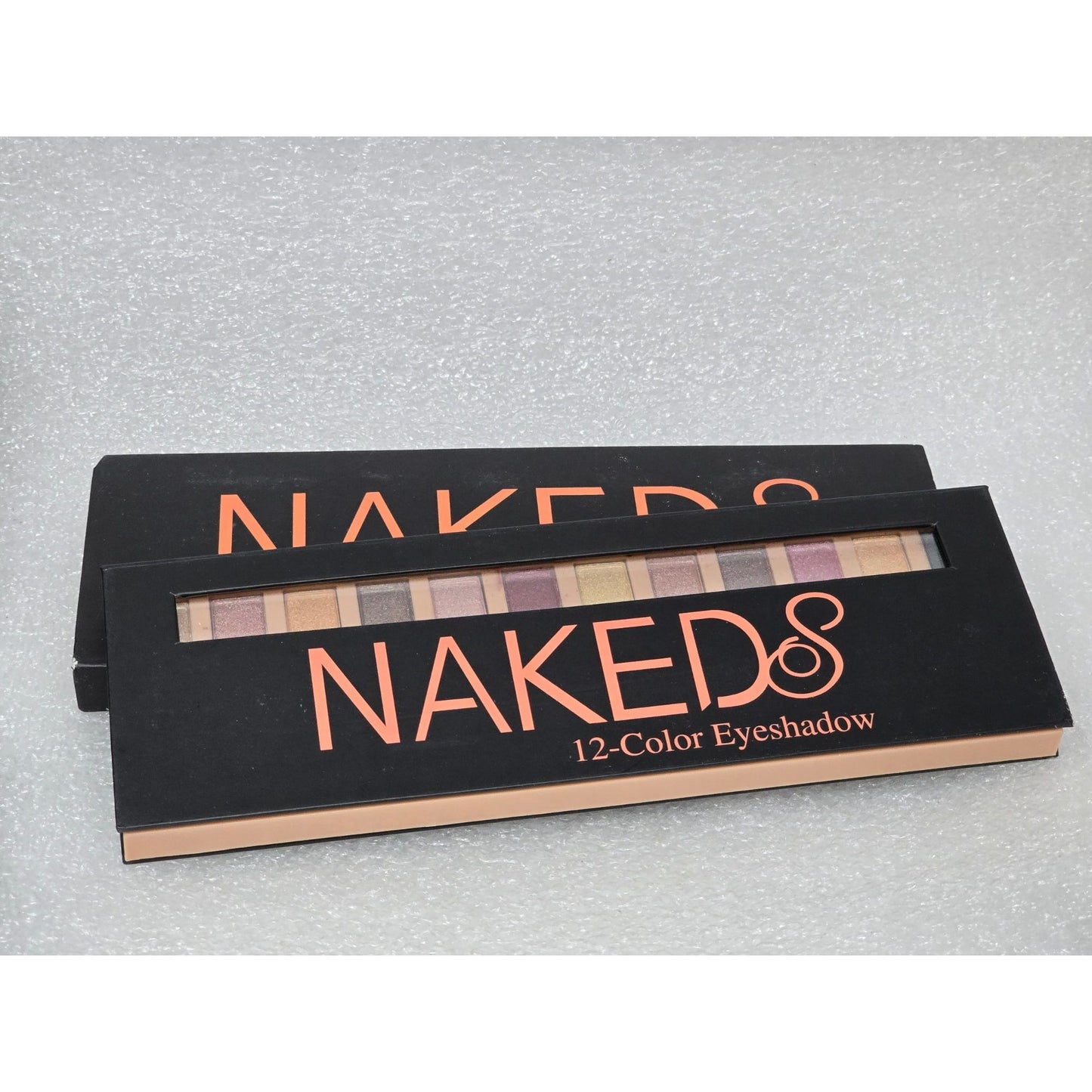 Nakeds 12-Color Eyeshadow Palette With Mirror & Brush