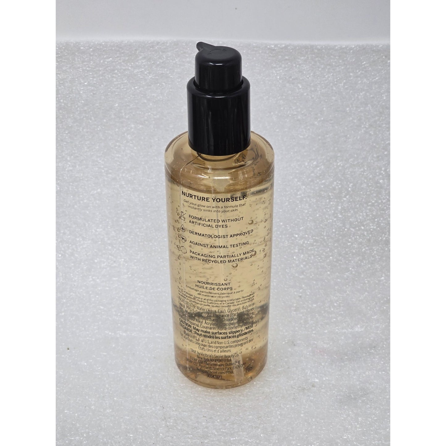 Victoria's Secret Pink Nourishing Body Oil Pure Honey 236ml/8 Fl Oz