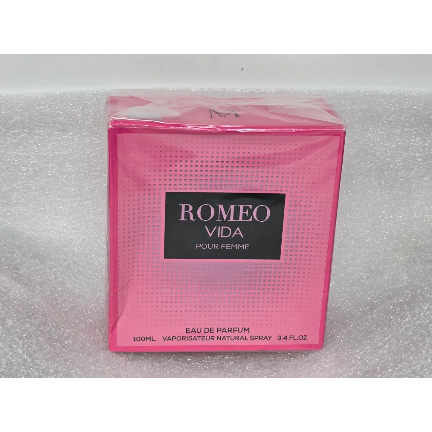 Romeo Vida Pour Femme Eau De Parfum Perfume 3.4 OZ Vaporisateur Natural Spray