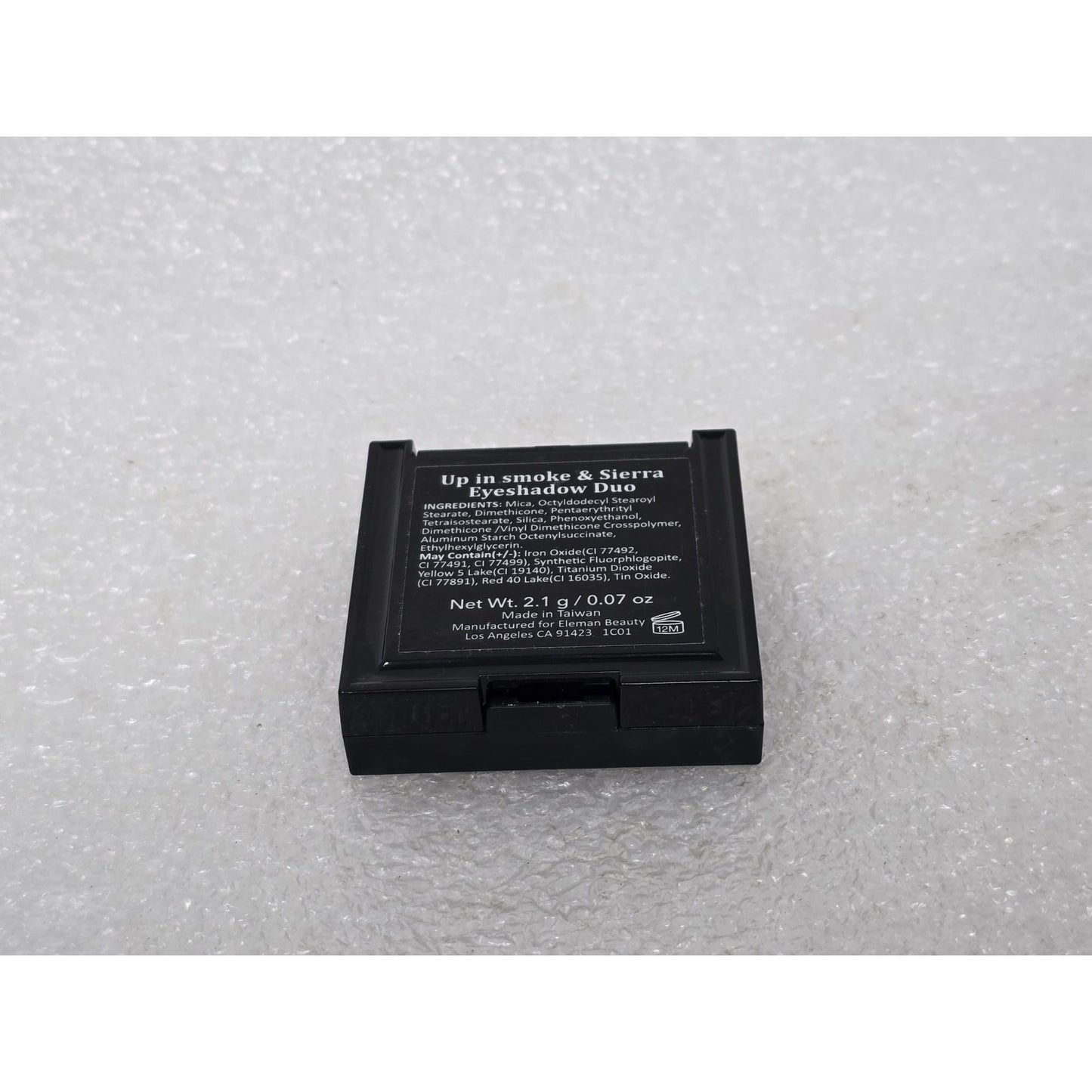 Eleman Beauty Up In Smoke & Sierra Eyeshadow Duo - 2.1g Compact