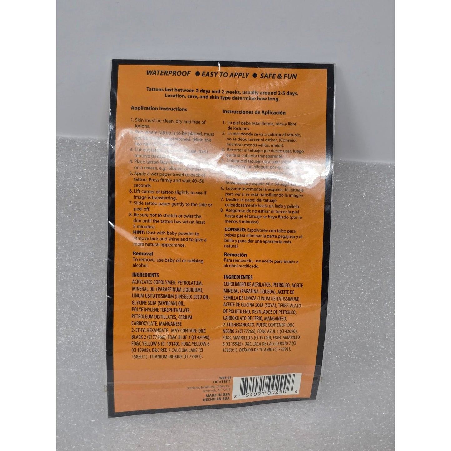 10 Stitches Temporary Tattoos Pack Of 10 Waterproof & Easy To Apply Realistic