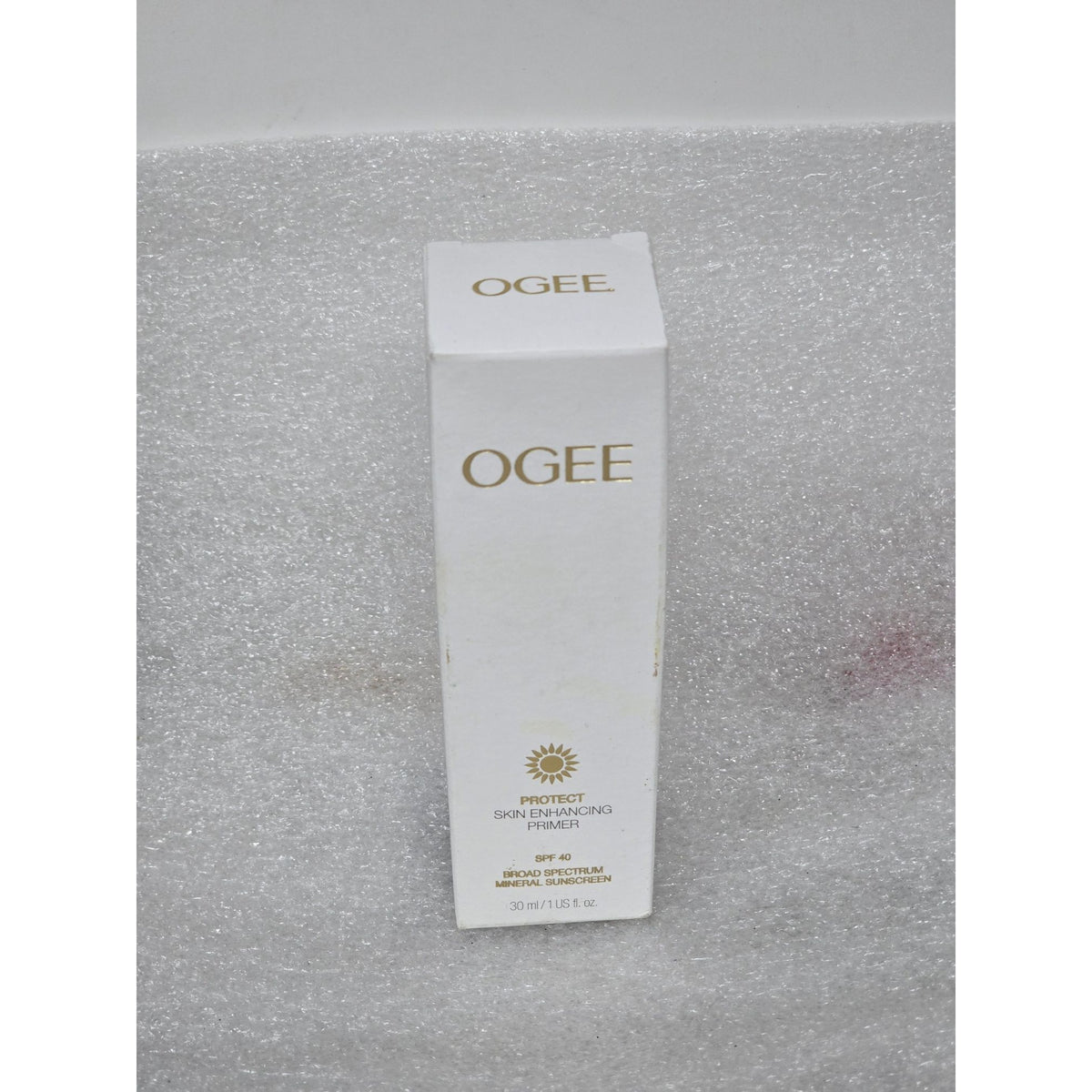 Ogee Protect Skin Enhancing Primer SPF 40 Broad Spectrum Mineral Sunscreen 1 oz